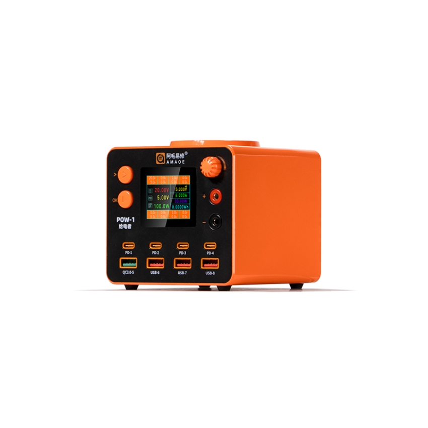 Sạc 14 cổng AMAOE POW-1 Multi-functional Desktop Charger Integrated Power Supply