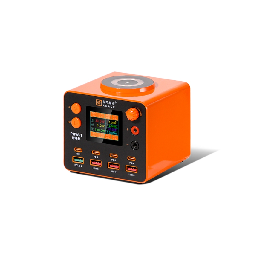 Sạc 14 cổng AMAOE POW-1 Multi-functional Desktop Charger Integrated Power Supply