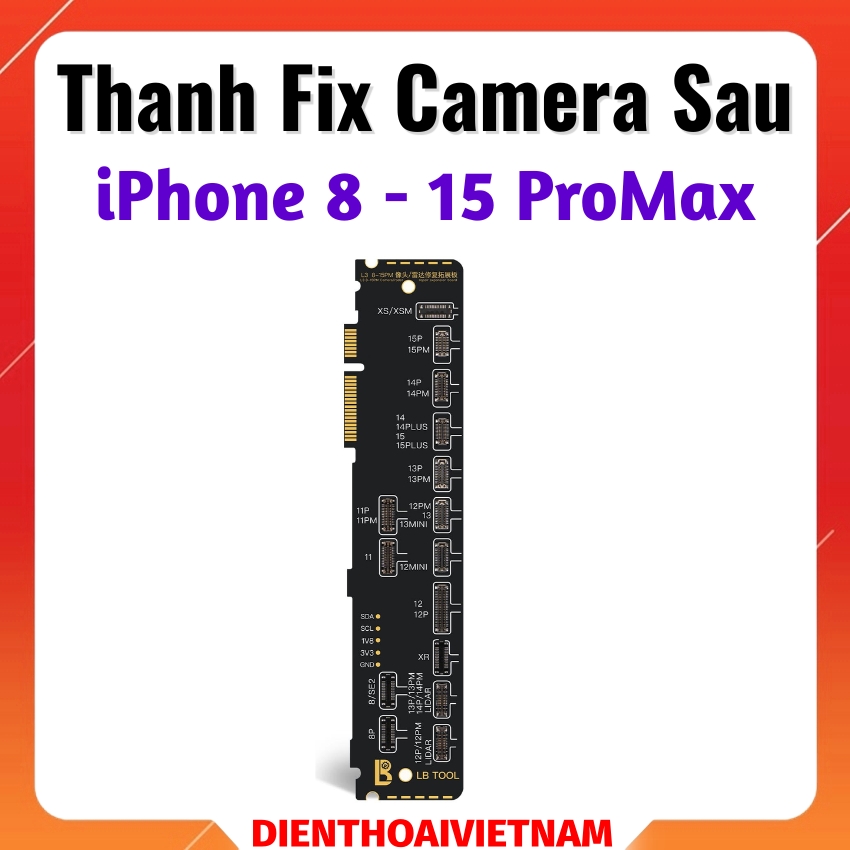 Thanh Fix Camera Sau iPhone 8-15ProMax Box L3
