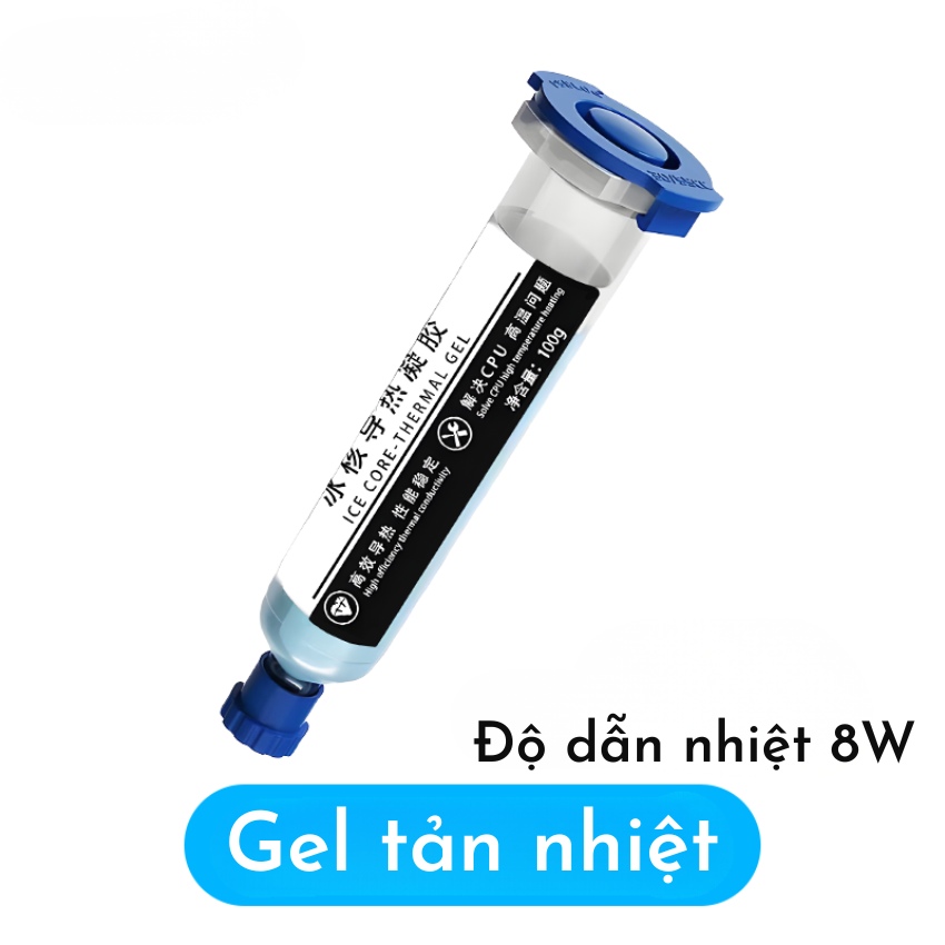 Gel tản nhiệt CPU Wylie Ice core-thermal gel chịu nhiệt cao, dẫn nhiệt nhanh