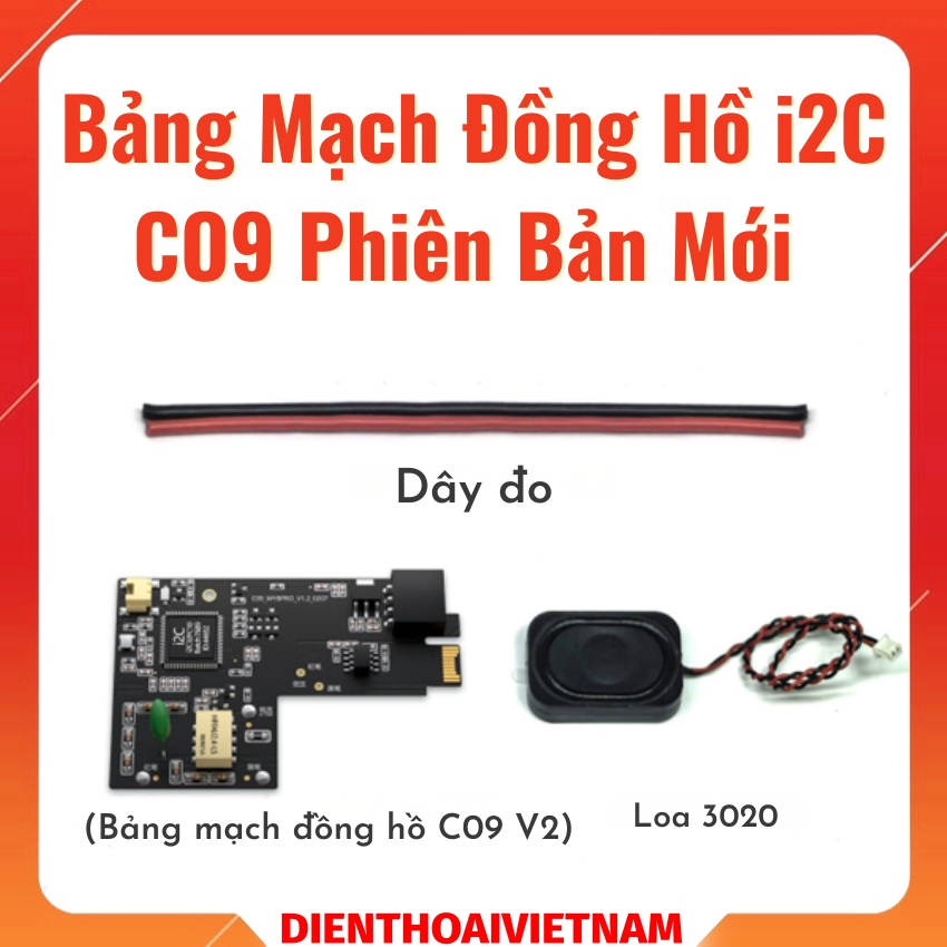 Bảng mạch đồng hồ i2c C09 full-function multimeter board phiên bản mới