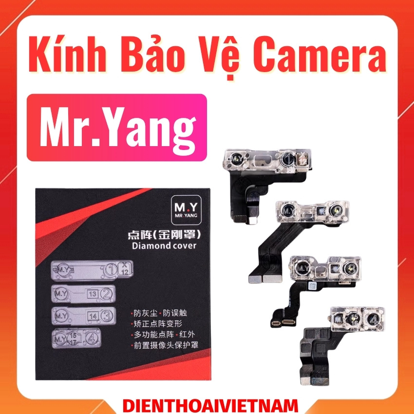 Kính bảo vệ camera Mr.Yang Diamond cover iPhone X-17