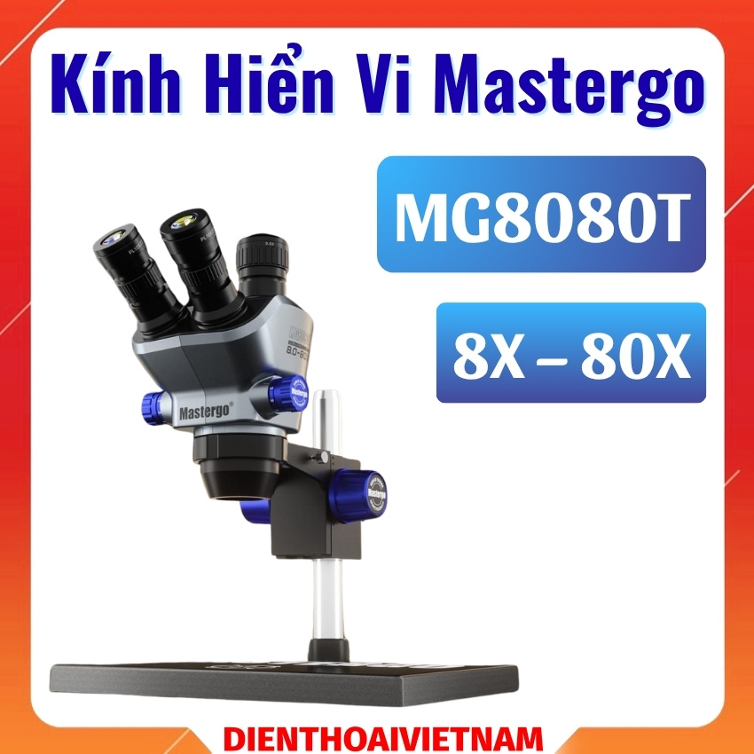 Kính hiển vi Mastergo MG8080T Microscope, zoom 8X - 80X