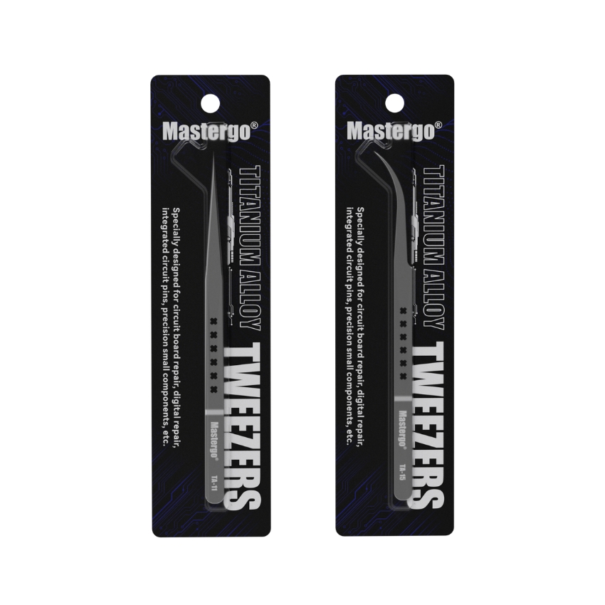 Panh Nhíp Mastergo Ta-11/15 tweezers đầu cong - thẳng