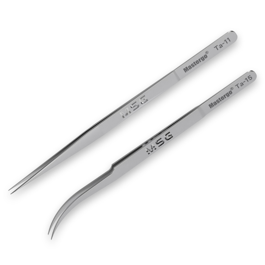 Panh Nhíp Mastergo Ta-11/15 tweezers đầu cong - thẳng