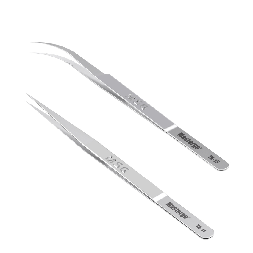 Panh Nhíp Mastergo Ta-11/15 tweezers đầu cong - thẳng