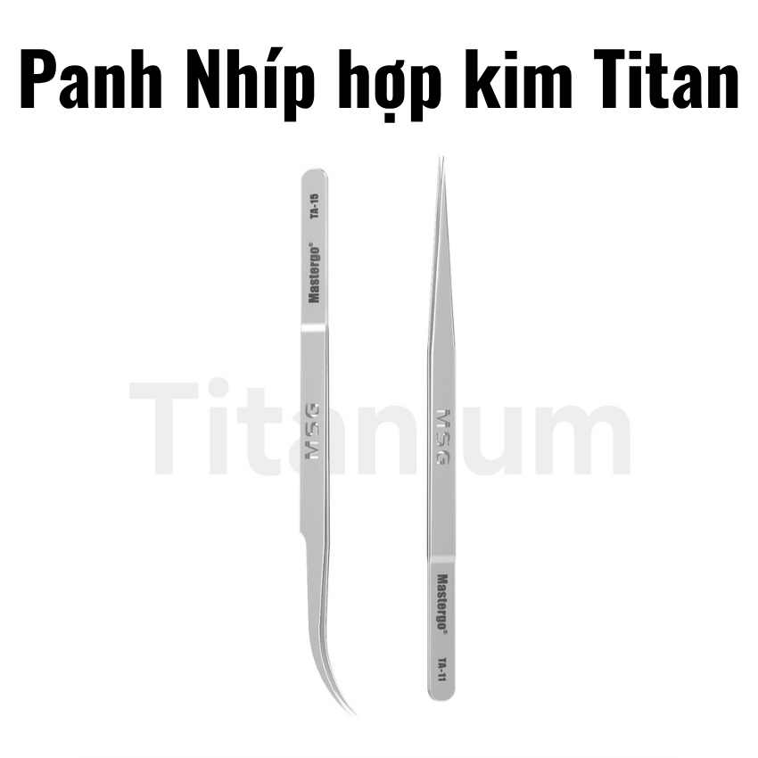Panh Nhíp Mastergo Ta-11/15 tweezers đầu cong - thẳng