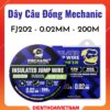 Dây câu đồng Mechanic FJ202 0.02mm - 200M insulated jump wire