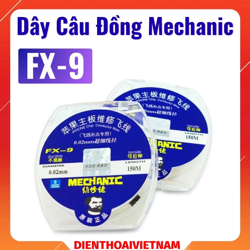 Dây câu đồng Mechanic FX-9 0.02mm - 150m motherboard repair jumper wires