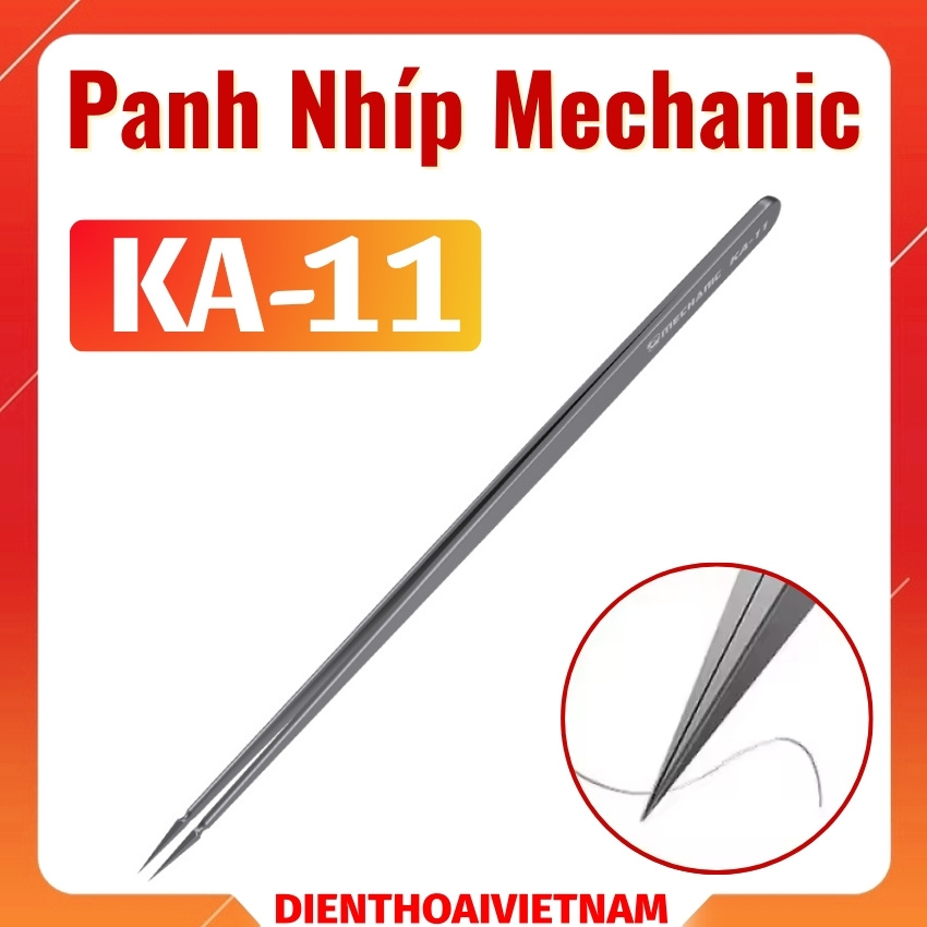 Panh nhíp Mechanic KA-11 tweezer đầu tam giác nhọn