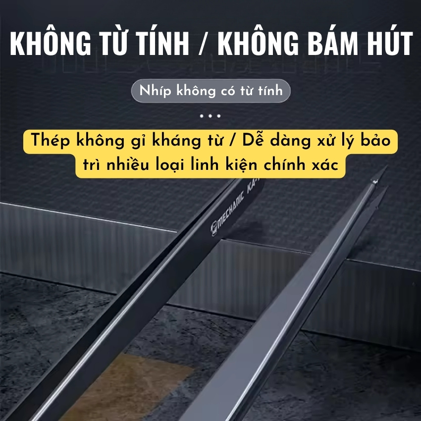 Panh nhíp Mechanic KA-11 tweezer đầu tam giác nhọn