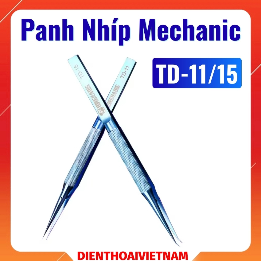 Panh nhíp Mechanic TD-11/15 tweezer đầu thẳng - nhọn