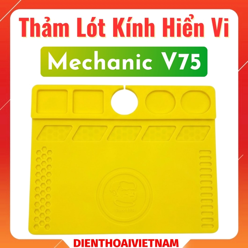 Thảm lót kính hiển vi Mechanic V75 Microscope Silicone Pad chịu nhiệt cao