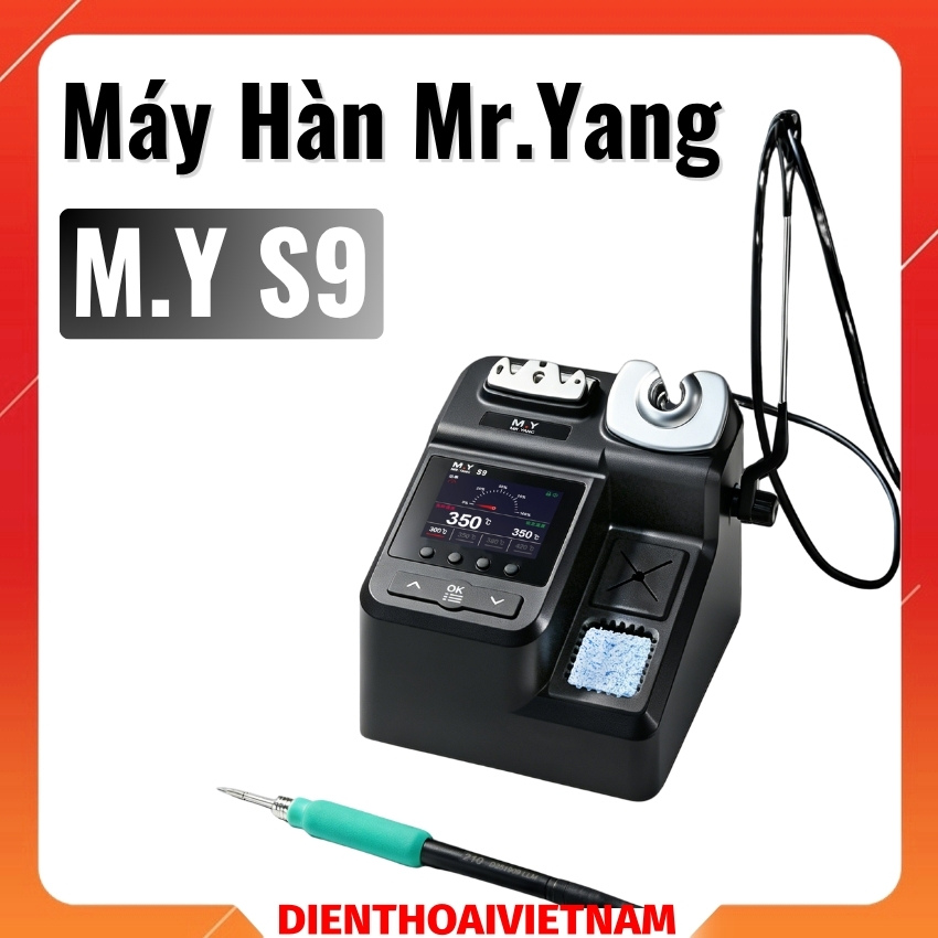 Máy hàn Mr.Yang S9 soldering station công suất 180W, hỗ trợ 4 kênh nhớ