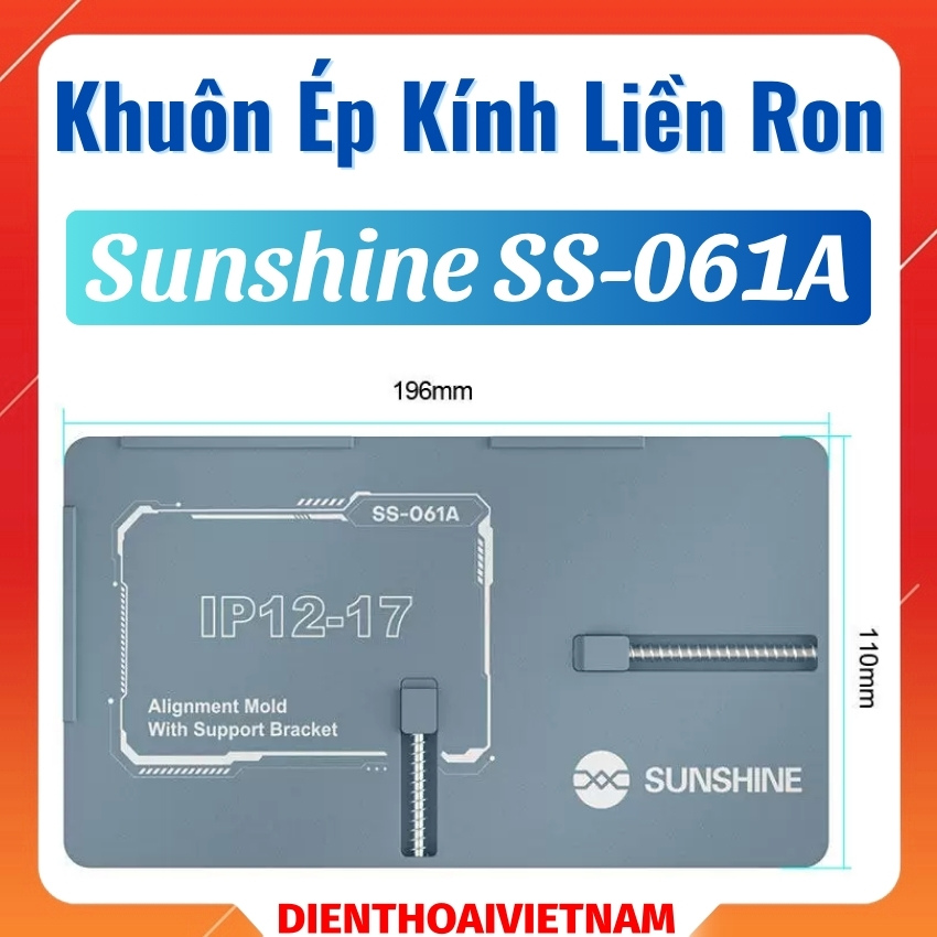 Khuôn ép kính liền ron Sunshine SS-061A Spring Alignment Laminating Mold iPhone 12 – 17 ProMax