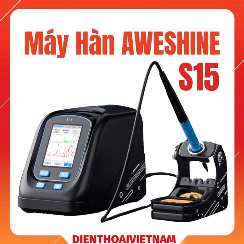 Máy Hàn AWESHINE S15 Soldering Station Trạm Hàn hỗ trợ T115/T210/T245 công suất lớn