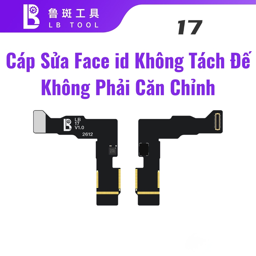 Cáp sửa Face ID iPhone không tách đế , không phải căn chỉnh iPhone 13 - 17 Box L3 Luban - Ảnh 2