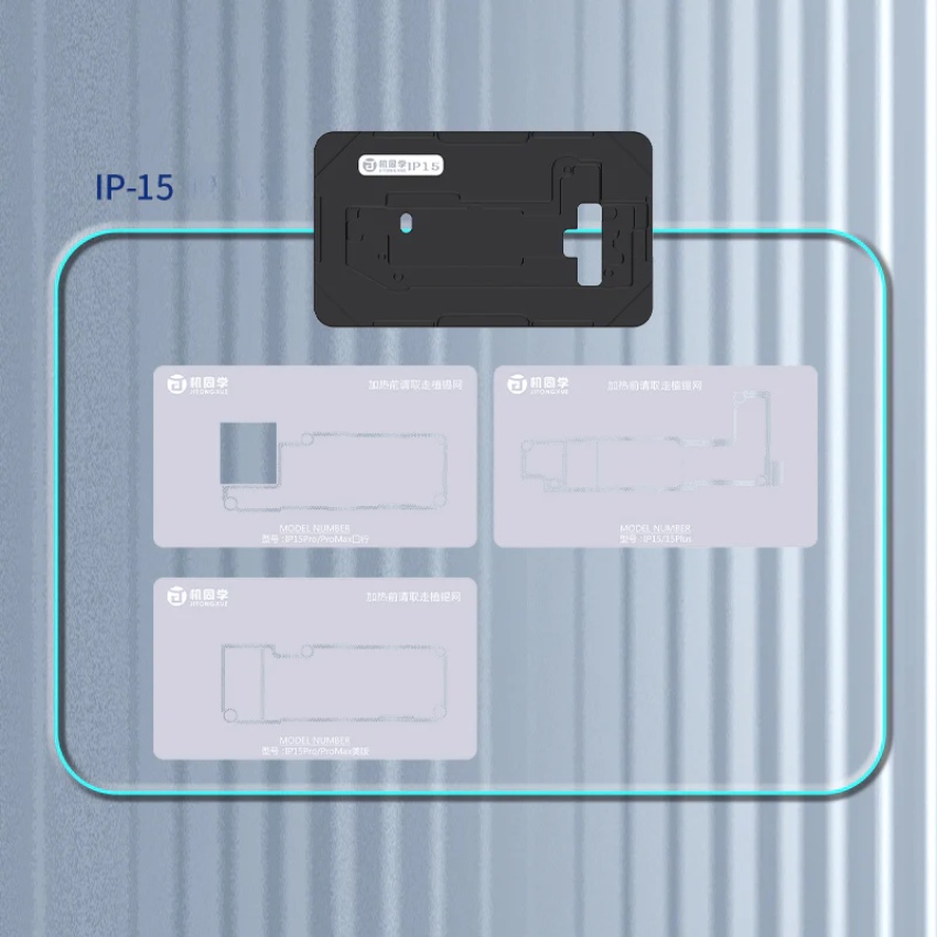 Đế làm chân viền JTX M29 iPhone X – 17ProMax Mid-Layers Reballing Platform có hút nam châm, không cần giữ tay
