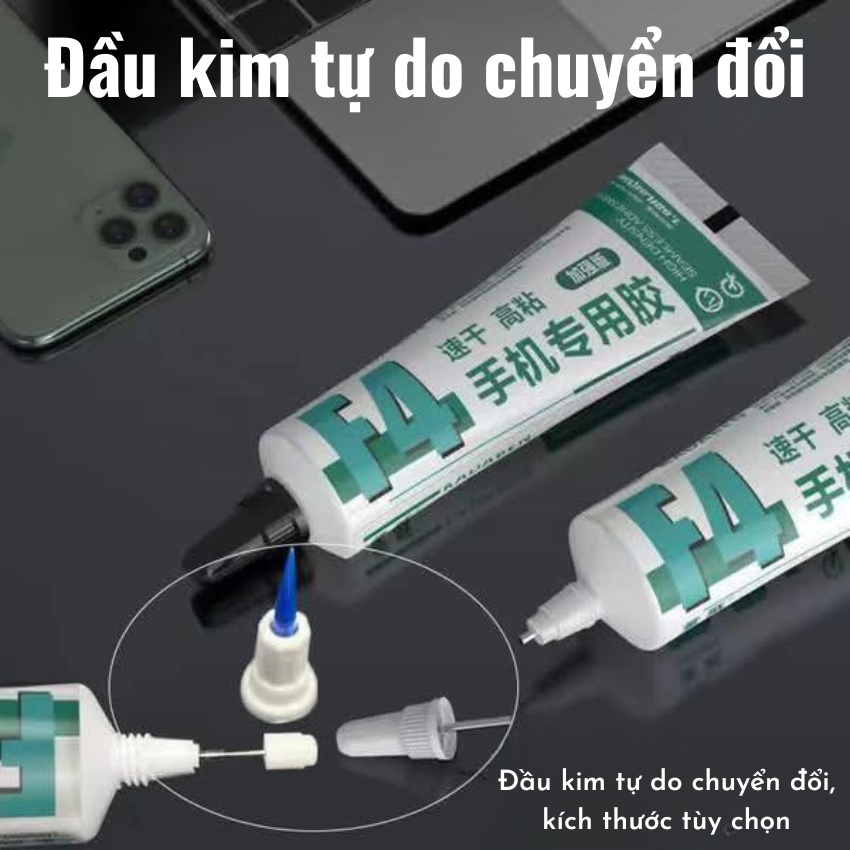 Keo dán Kadaben F4 55ml Mobile Phone Adhesive, dán khung - nắp lưng đa năng