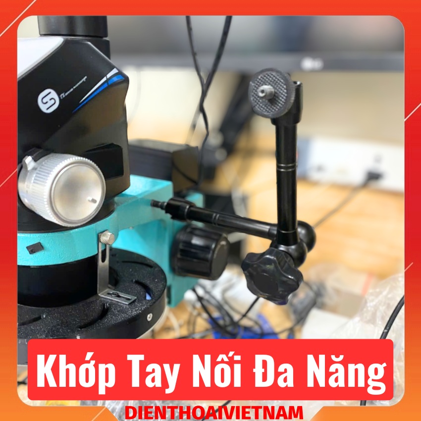 Khớp tay nối đa năng Magic Arm – kẹp cố định kính hiển vi và đồng hồ đo
