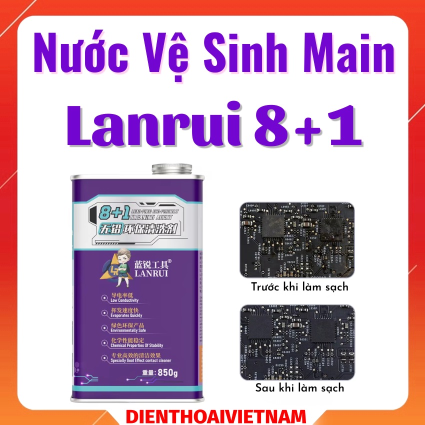Nước vệ sinh main Lanrui 8+1 Powerful Cleaner - 850g