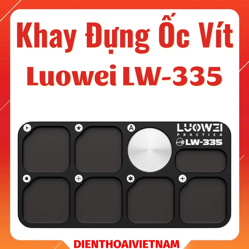 Khay đựng ốc nam châm Luowei LW-335 Magnetic Storage Board, tăng từ tính tô vít