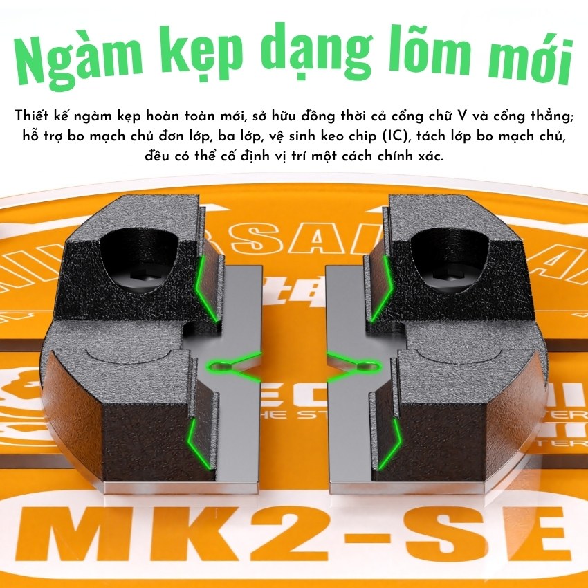 Đế kẹp main Mechanic MK2-SE Universal Clamp, kẹp ic - cpu - main - ổ cứng đa năng