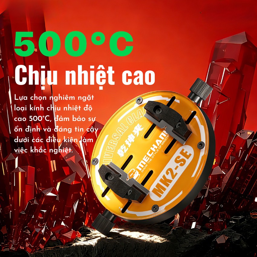 Đế kẹp main Mechanic MK2-SE Universal Clamp, kẹp ic - cpu - main - ổ cứng đa năng