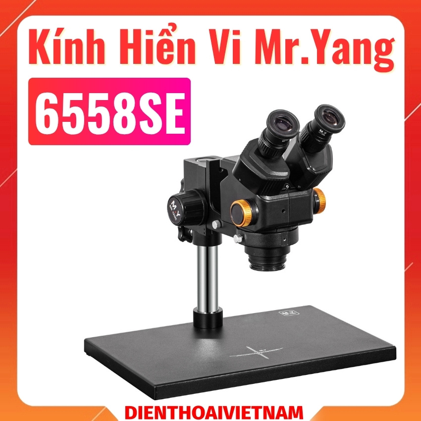 Kính hiển vi Mr.Yang M.Y 6558SE microscope, có đế to