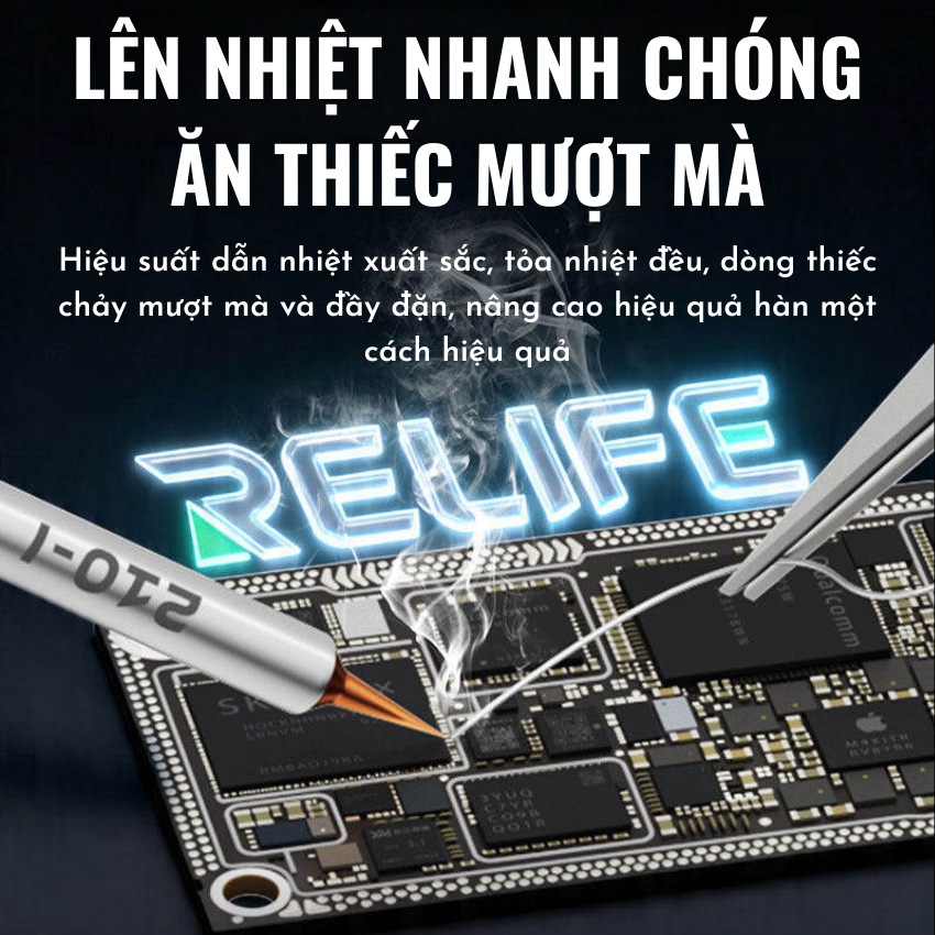 Mũi hàn Relife 210-I Soldering Iron Tip, siêu nhọn - chuyên dùng câu dây