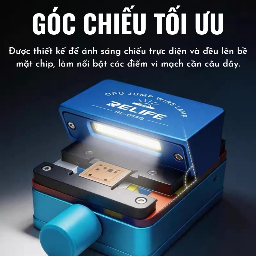 Đèn Relife RL-014G Chip jumping wire light, hỗ trợ ánh sáng câu dây