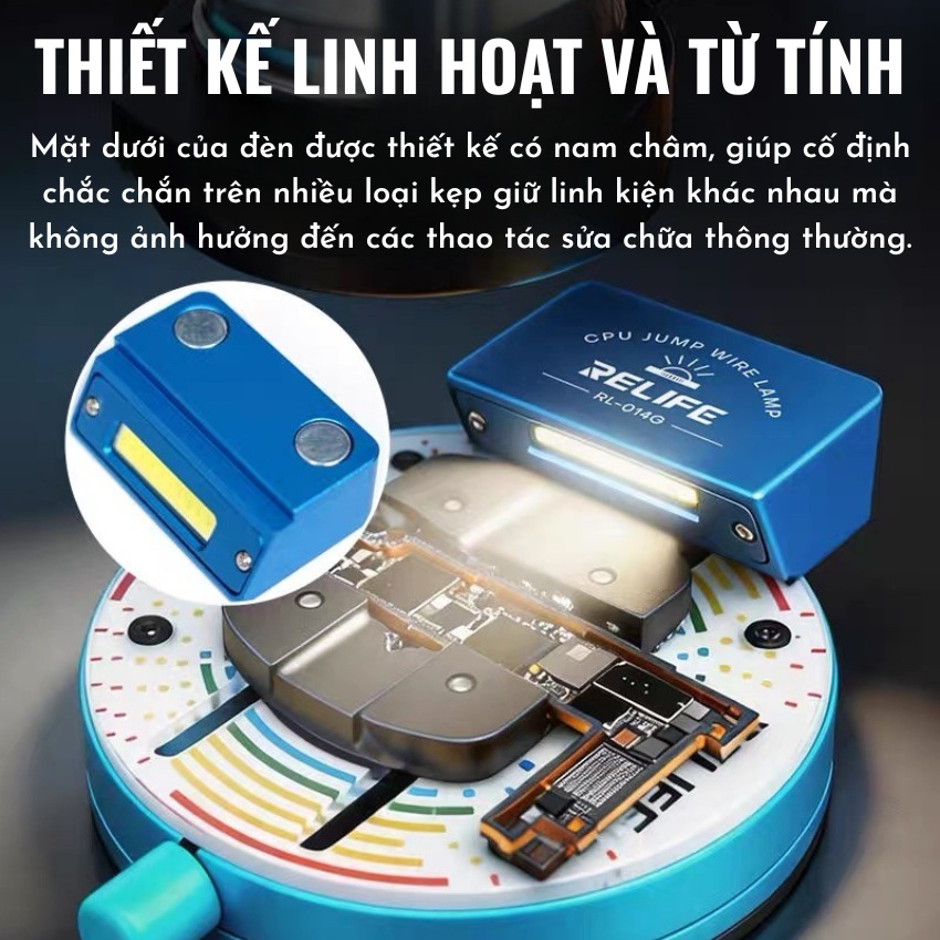 Đèn Relife RL-014G Chip jumping wire light, hỗ trợ ánh sáng câu dây