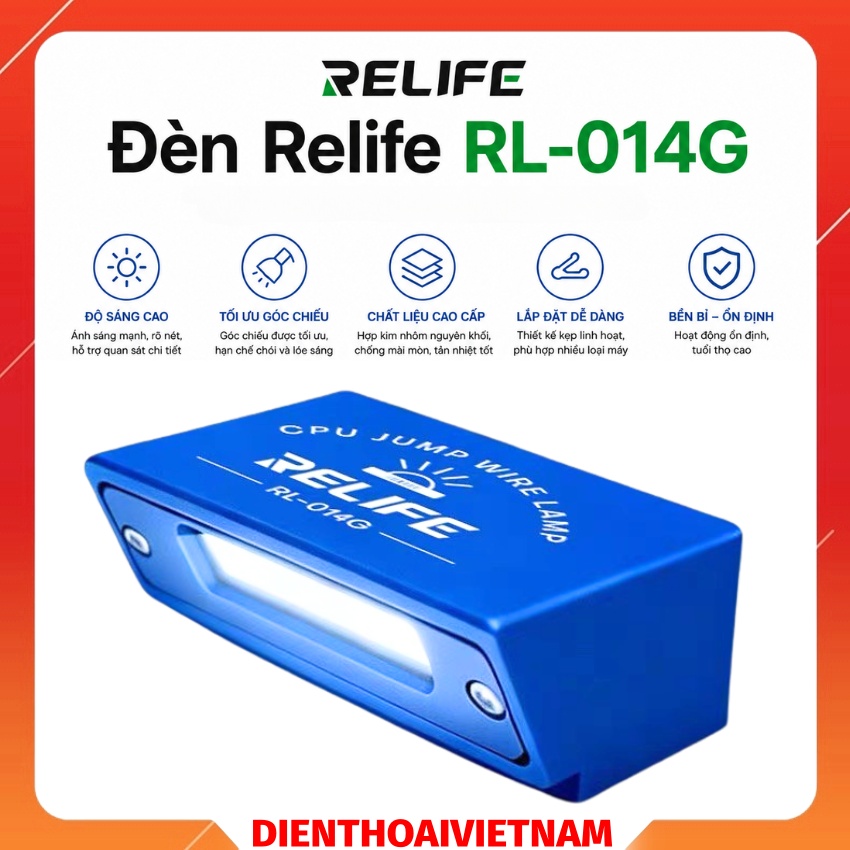 Đèn Relife RL-014G Chip jumping wire light, hỗ trợ ánh sáng câu dây