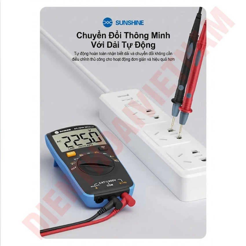 Đồng hồ đo Sunshine DT-101N Digital Multimeter – đồng hồ vạn năng
