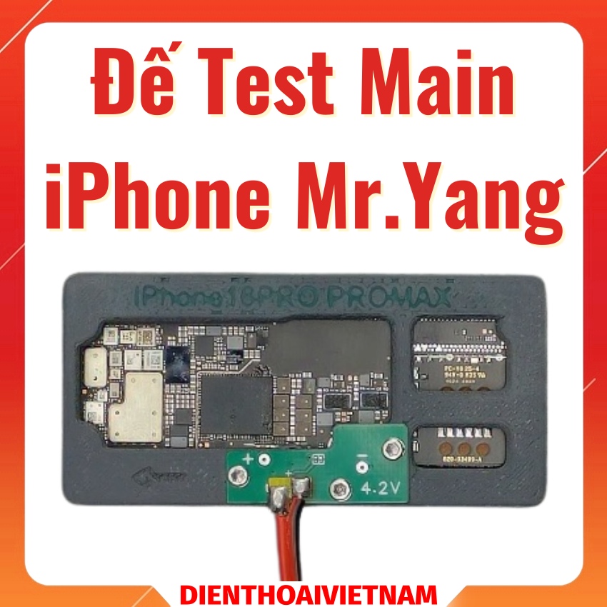 Đế test main Mr.Yang iPhone X - 17 ProMax Logic Board Test Fixture