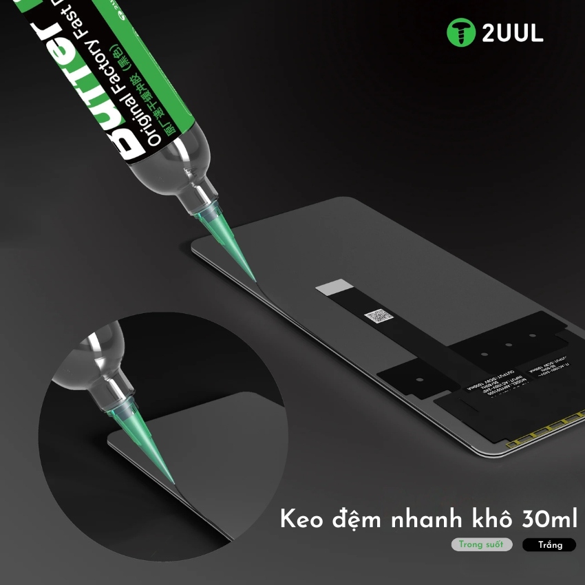 Keo dán 2UUL Buffer Glue 30ml dán khung, dán màn đa năng