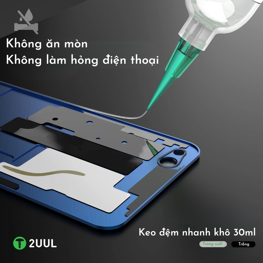 Keo dán 2UUL Buffer Glue 30ml dán khung, dán màn đa năng