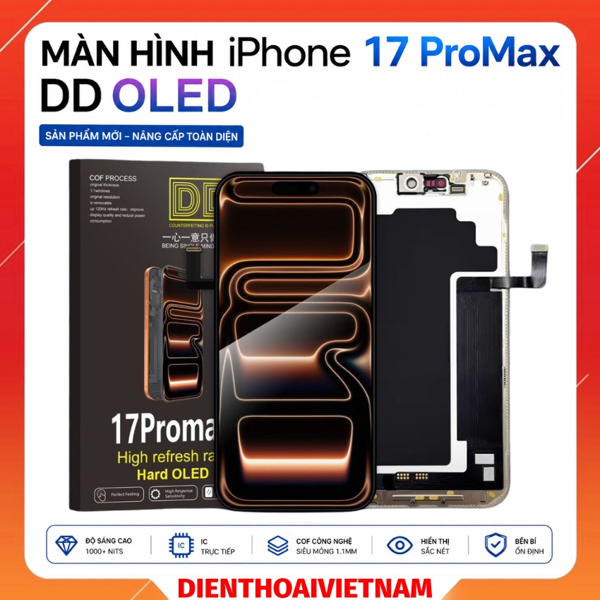 Màn hình iPhone 17 ProMax DD OLED
