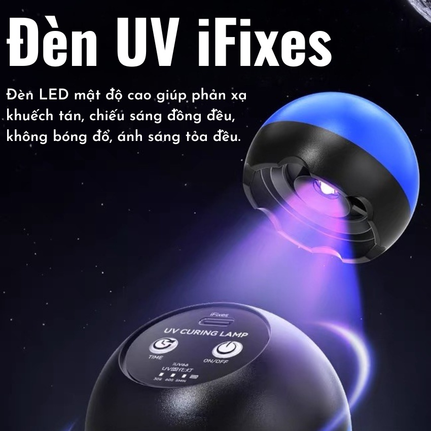 Đèn UV iFixes iUV66 UV Curing Lamp sấy khô keo nhanh