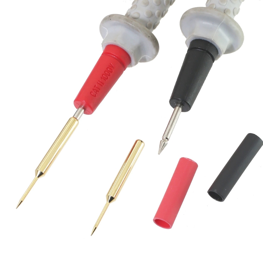 Đầu mũi kim nối dài que đo Multimeter Probe Tips đồng hồ vạn năng, kiểm tra dòng điện