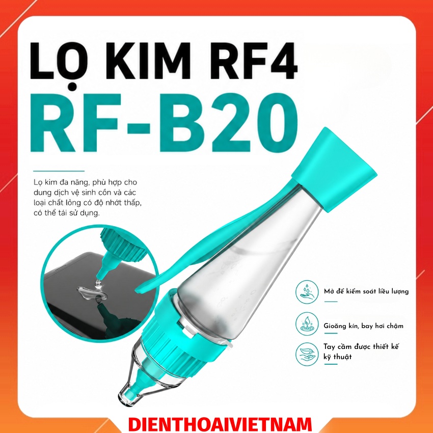Lọ kim RF4 RF-B20 Multifunctional Alcohol Bottle đựng nước tách, dung dịch, cồn