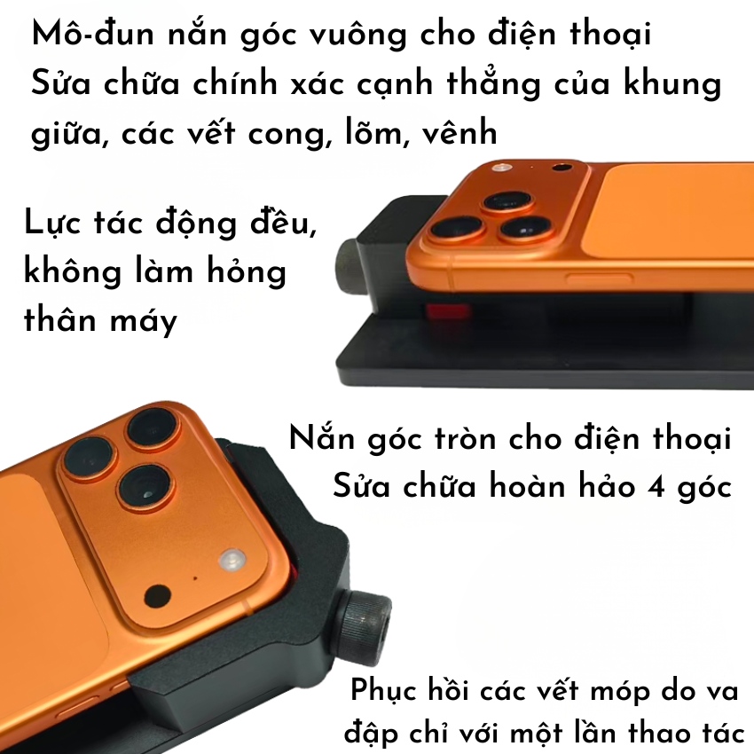 Khuôn nắn khung viền Wylie WL-118V 2 trong 1 Phone frame straightener