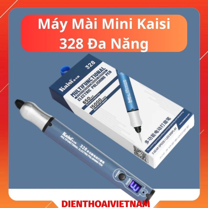 Máy Mài Mini Kaisi 328 Đa Năng: Lựa Chọn Hoàn Hảo Cho Sửa Chữa Điện Tử Và Chế Tác
