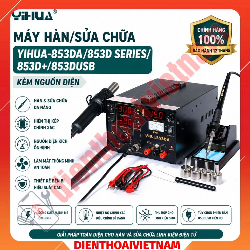 Máy hàn/sửa chữa YIHUA-853DA