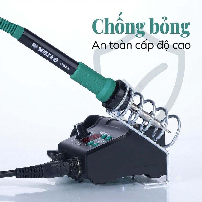 Máy Hàn, Khò Nhiệt YIHUA 882D (60W) – Giải Pháp Chuyên Nghiệp Cho Sửa Chữa BGA/SMD - Ảnh 6