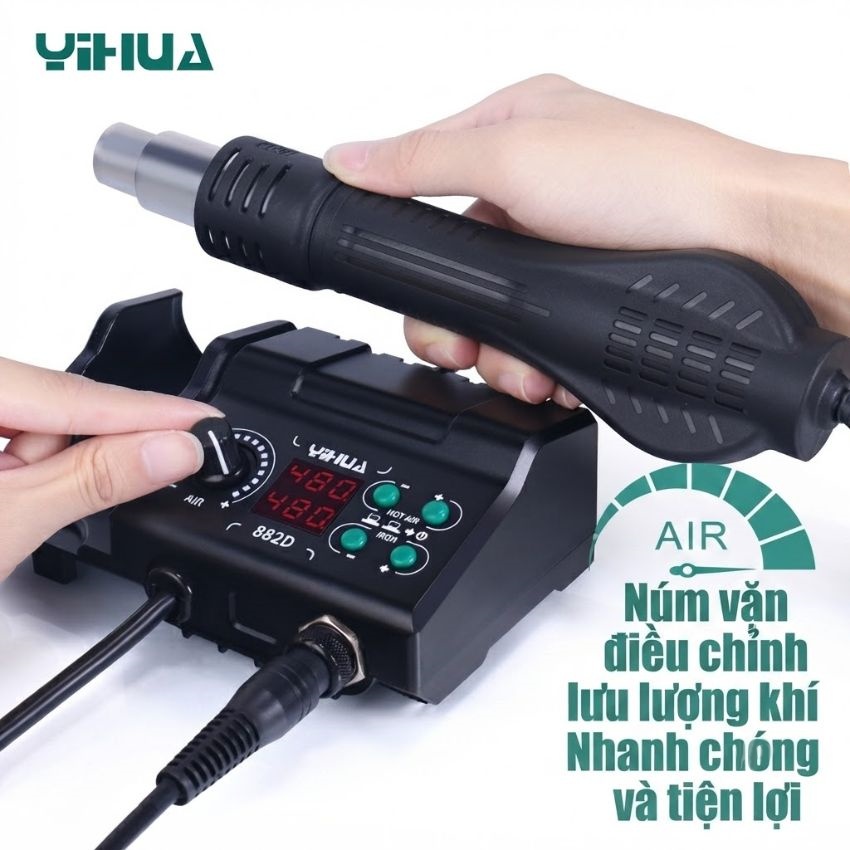 Máy Hàn Khò Nhiệt YIHUA 882D