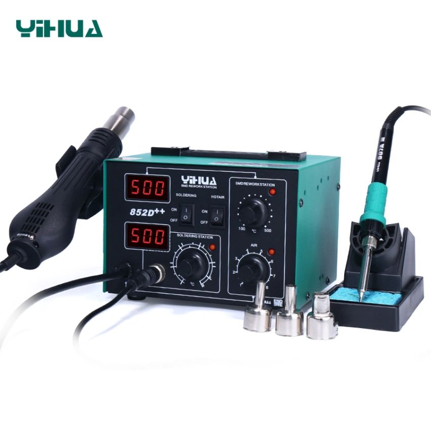 MÁY HÀN KHÒ NHIỆT YIHUA-852D++