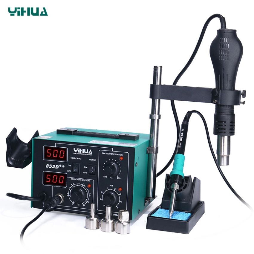 MÁY HÀN KHÒ NHIỆT YIHUA-852D++