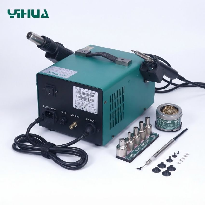 MÁY hàn khò nhiệt SMD YIHUA-992DA/992DA+