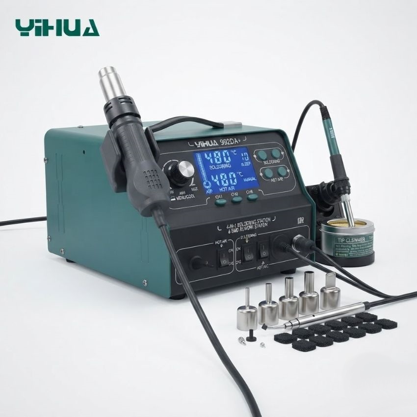 MÁY hàn khò nhiệt SMD YIHUA-992DA/992DA+